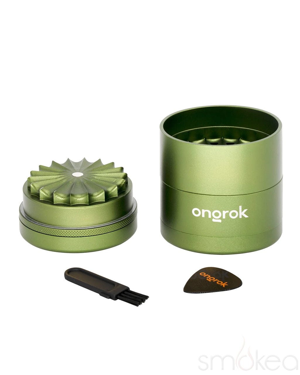 ONGROK Flower Petal Toothless Aluminum Storage Grinder - Discreet Smoker