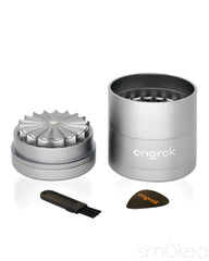 ONGROK Flower Petal Toothless Aluminum Storage Grinder - Discreet Smoker