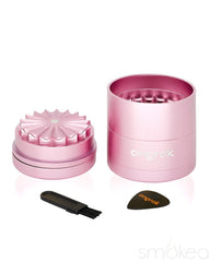 ONGROK Flower Petal Toothless Aluminum Storage Grinder - Discreet Smoker