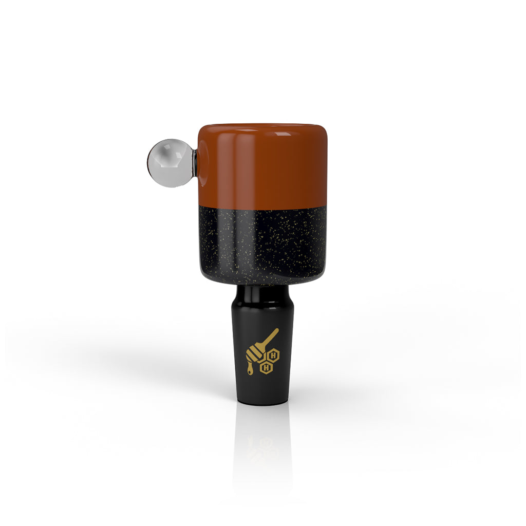 DICHRO GALAXY SPLIT TONE FLOWER BOWL - Discreet Smoker