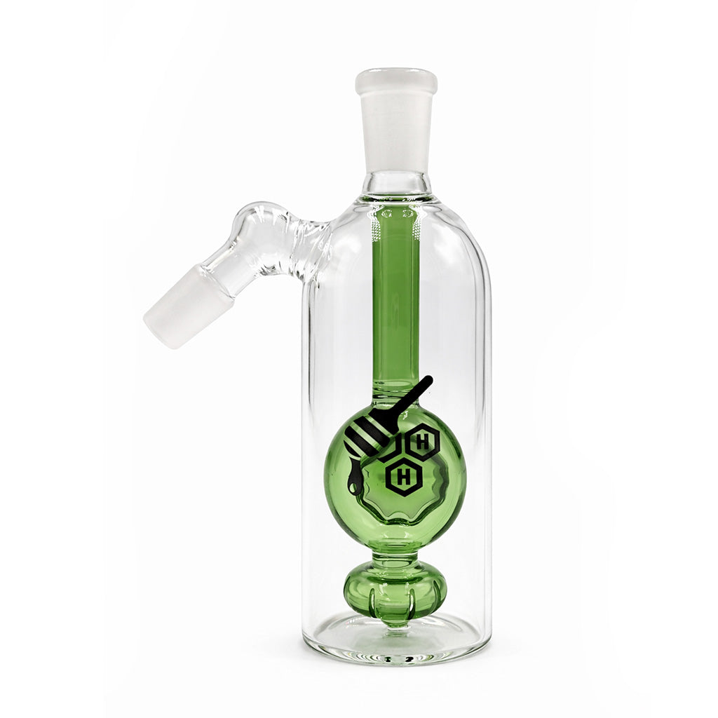 HONEYBEE HERB ORB SHOWERHEAD PERC ASH CATCHER - Discreet Smoker