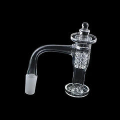 Space King Fully Fused Diamond Knot Banger Kit (Teal) - Discreet Smoker