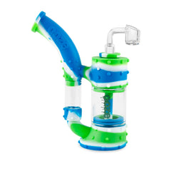Ooze Stack Pipe Silicone Bubbler - Discreet Smoker