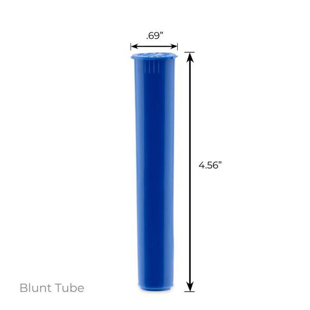 Loud Lock Blunt Tubes - 118mm - 1000ct - Blue - Discreet Smoker