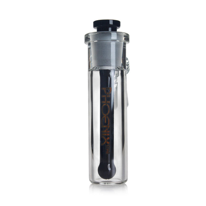 PHOENIX STAR ASH CATCHER WITH DOWNSTEM, Black