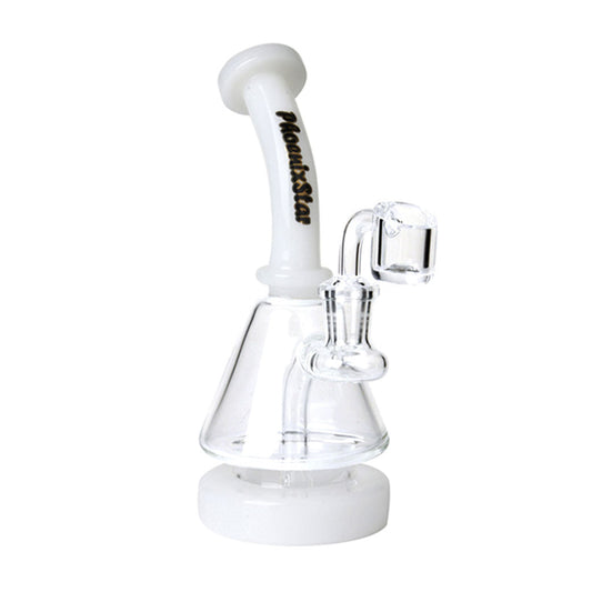 PHOENIX STAR 7 INCHES DAB RIG WITH 14MM QUARTZ BANGER - Discreet Smoker