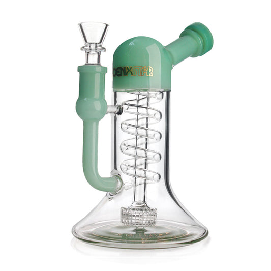 PHOENIX STAR 8 INCH UFO SUPERCOIL DAB RIG - Discreet Smoker