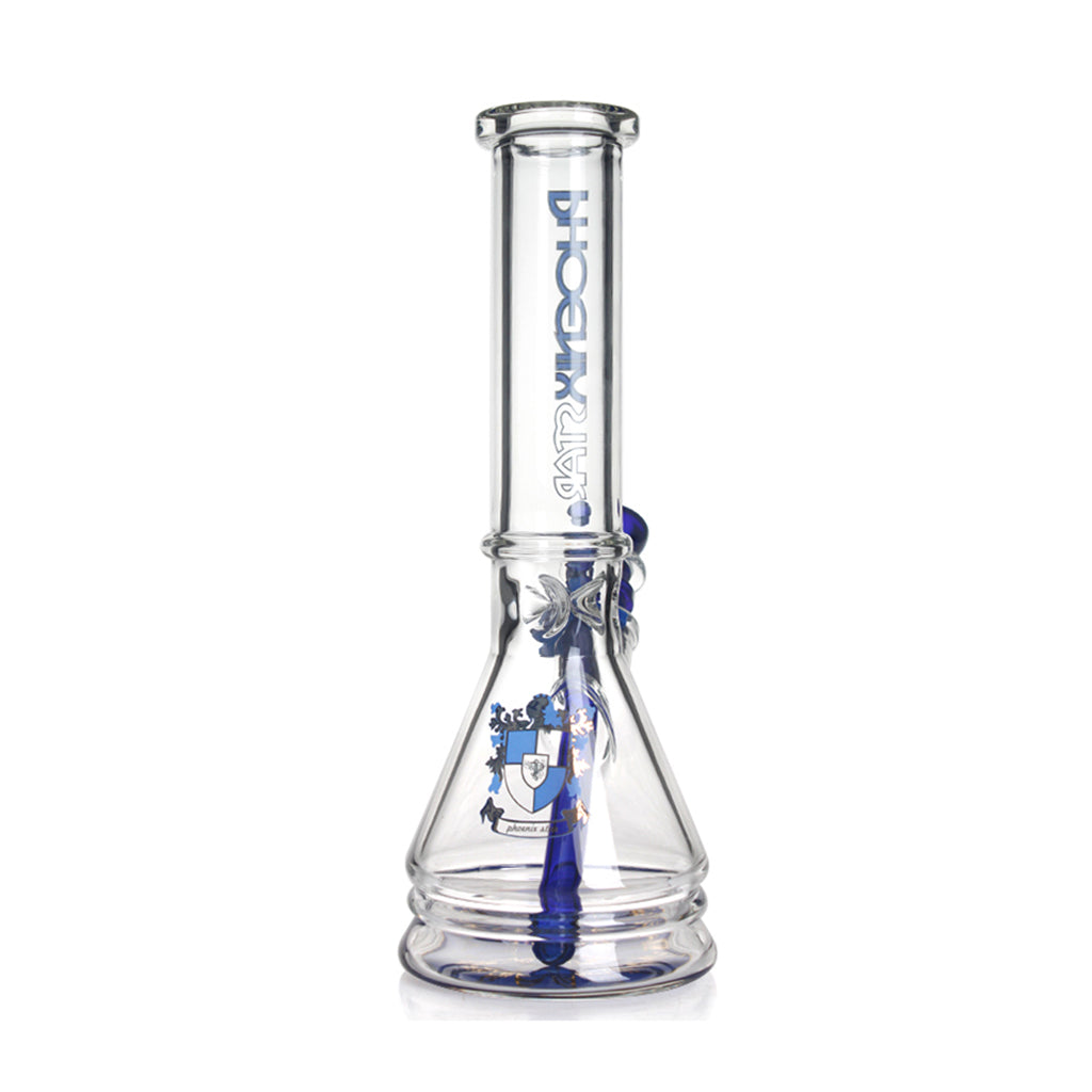 PHOENIX STAR NEW DESIGN BEAKER BONG 10 INCHES - Discreet Smoker