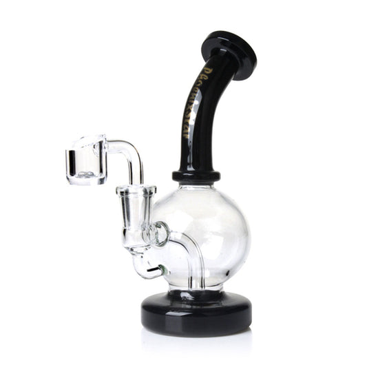 PHOENIX STAR 7 INCH SHORTY BALL RIG WITH INSERT PERC - Discreet Smoker