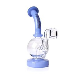 PHOENIX STAR 7 INCH SHORTY BALL RIG WITH INSERT PERC - Discreet Smoker