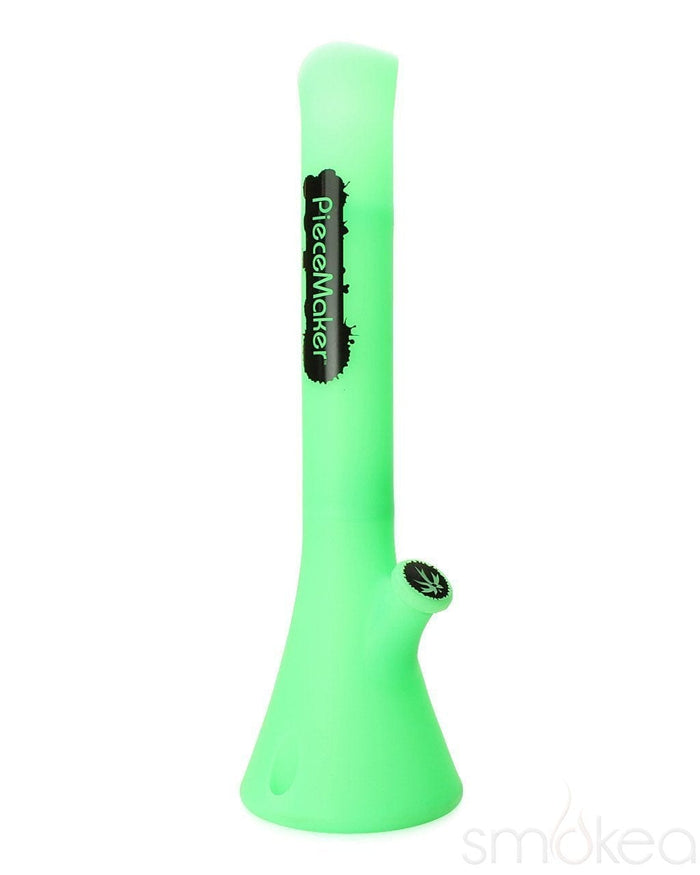Piecemaker Kahuna 2' Silicone Bong, Green