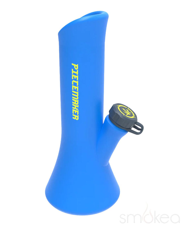 Piecemaker Kali Go! Silicone Bong, Bouldering Blue