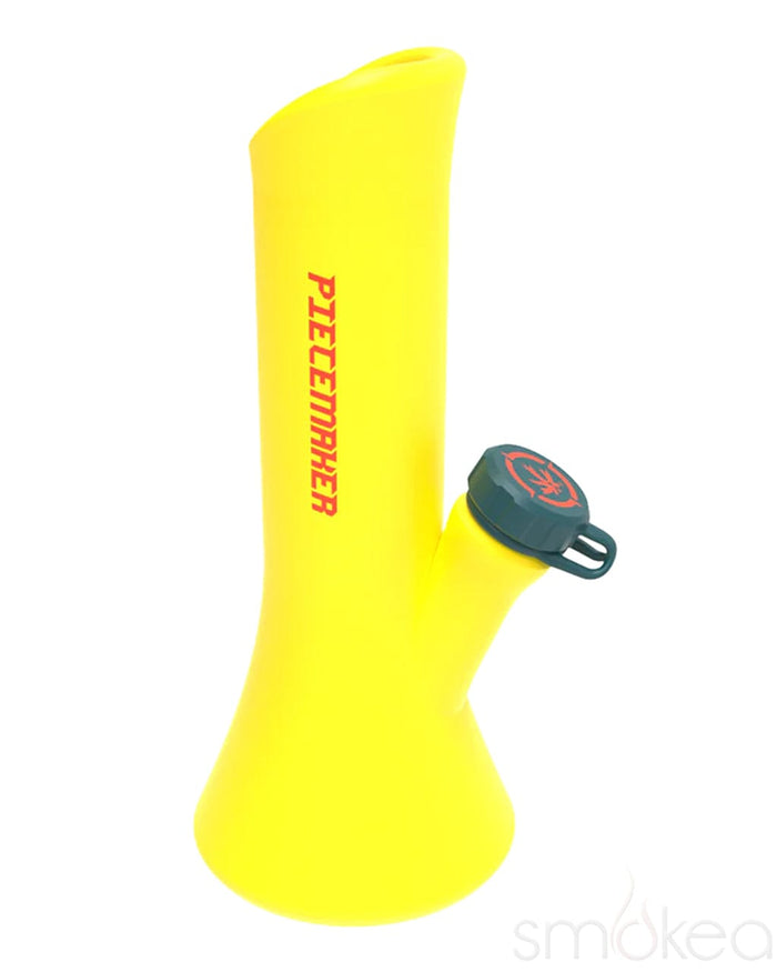 Piecemaker Kali Go! Silicone Bong, Free Solo Yellow