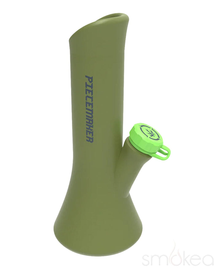 Piecemaker Kali Go! Silicone Bong, Grigri Green