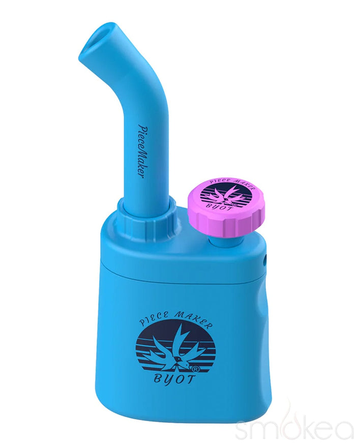 Piecemaker Klutch Silicone Bubbler, Beast Blue
