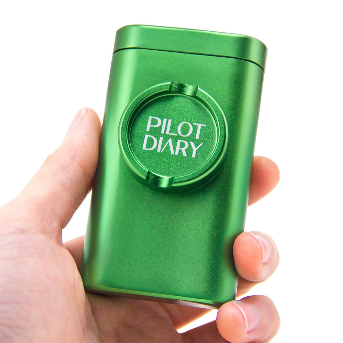 Dugout With Mini Grinder - Discreet Smoker