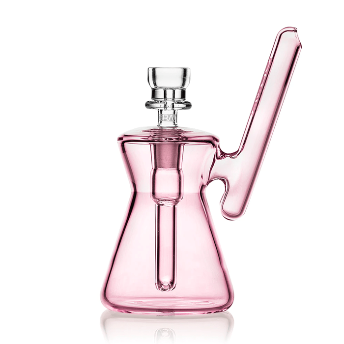 Grav Houseglass Pocket Bubbler, Pink
