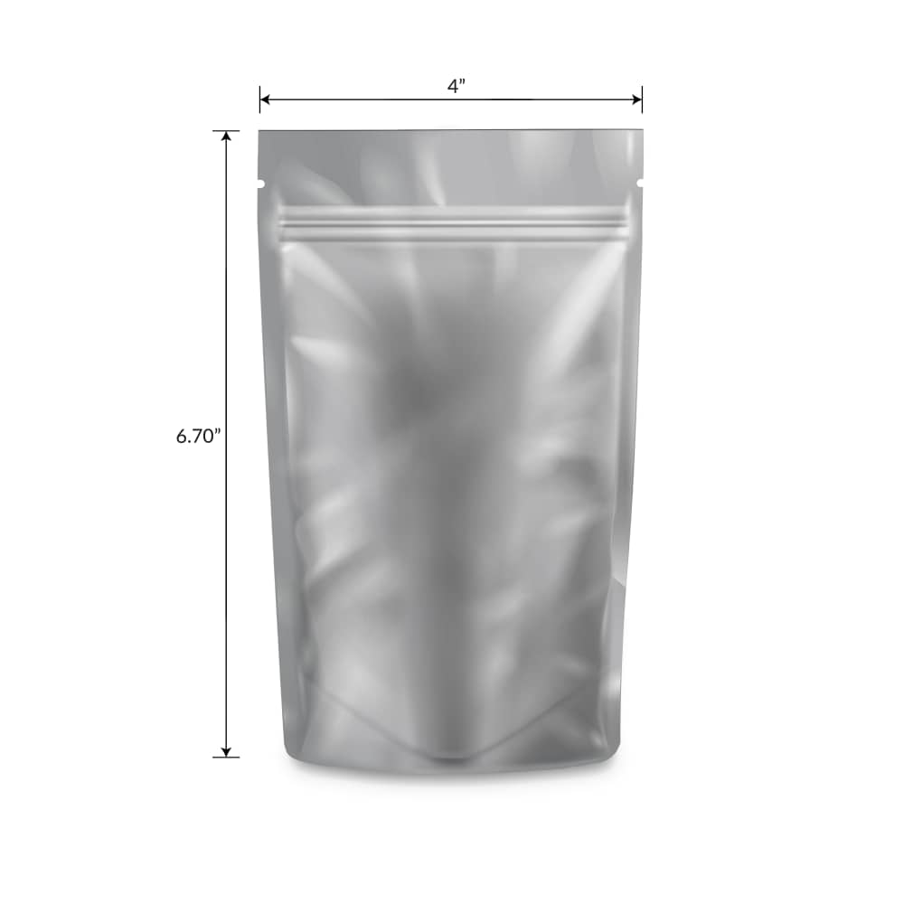 Loud Lock 1/4 Ounce Mylar Smell Proof Vacuum Seal Bags - 1,000 Count - Discreet Smoker