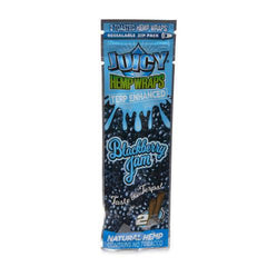Juicy Jays Terp Enhanced Hemp Wraps 2pk Pouch 25ct POP Display - Discreet Smoker