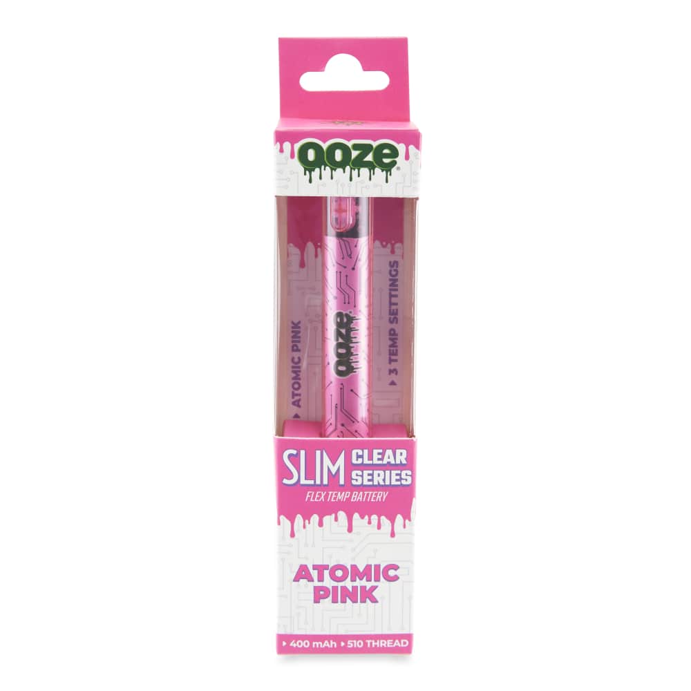 Slim Clear Series Transparent 510 Vape Battery