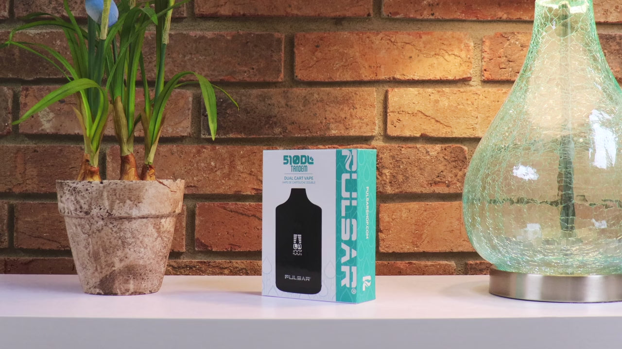 Pulsar 510 DL Tandem Dual Cart Vaporizer | 650mAh