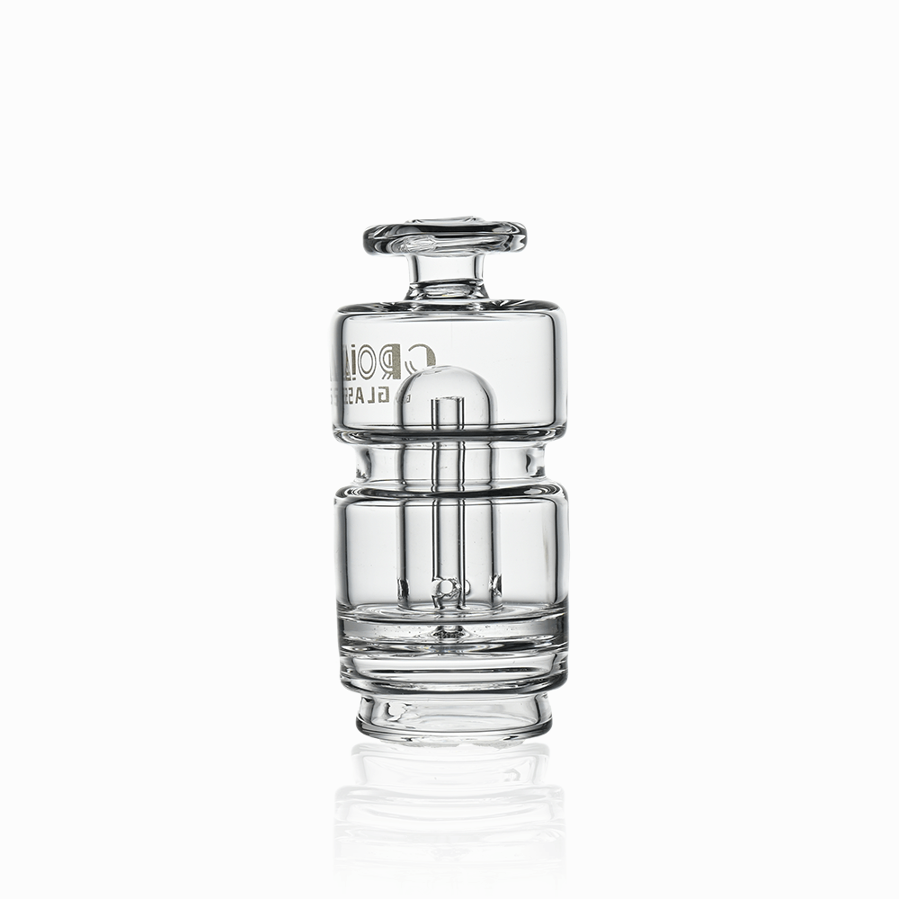 4" Compact Mini Can Glass Attachment for Puffco Peak & Peak Pro | Croia Glass