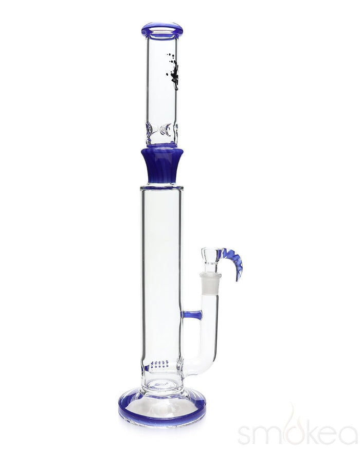 Pulsar 17.5" Upscale Horn Bowl Bong, Opaque Blue