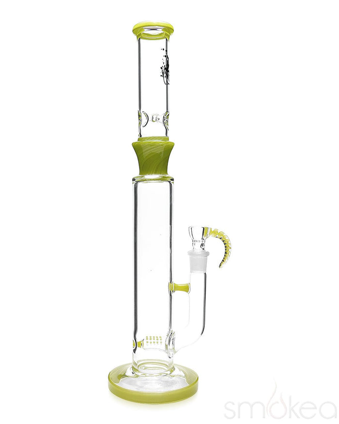 Pulsar 17.5" Upscale Horn Bowl Bong, Opaque Green