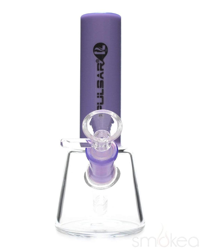 Pulsar 6.5" Solidity Bong, Opaque Purple