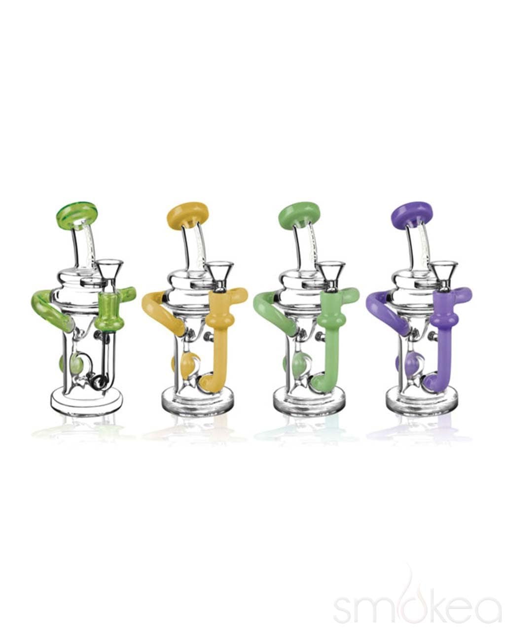 Pulsar 7.5" Ball Recycler Bong - Discreet Smoker