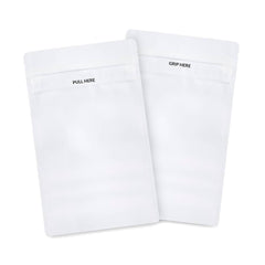 Loud Lock 1/2 Grip N Pull Mylar Smell Proof Child Safe Vacuum Seal Bags - 1,000 Count - Discreet Smoker