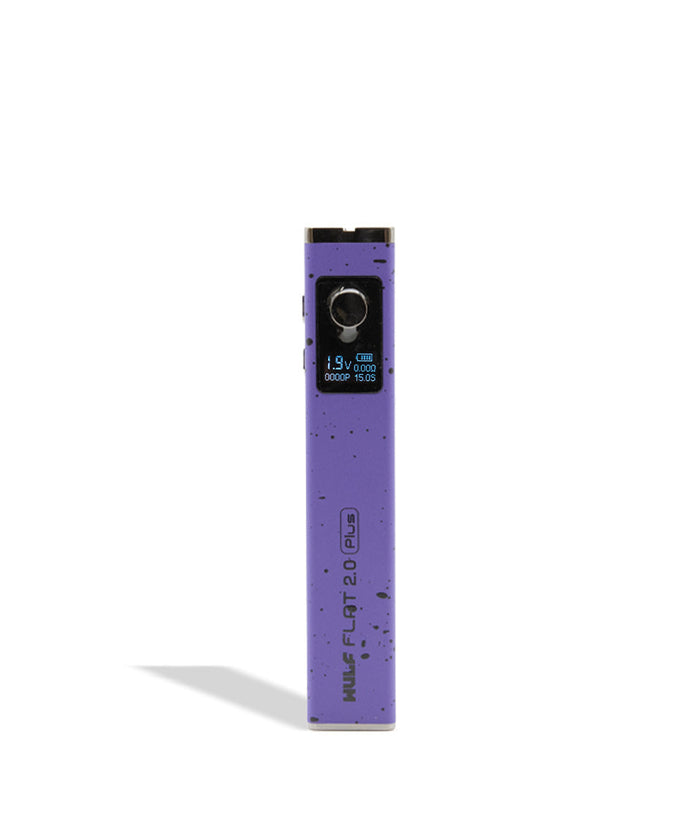 Wulf Mods Flat Plus 2.0 510 Thread Battery, Purple-Black Spatter