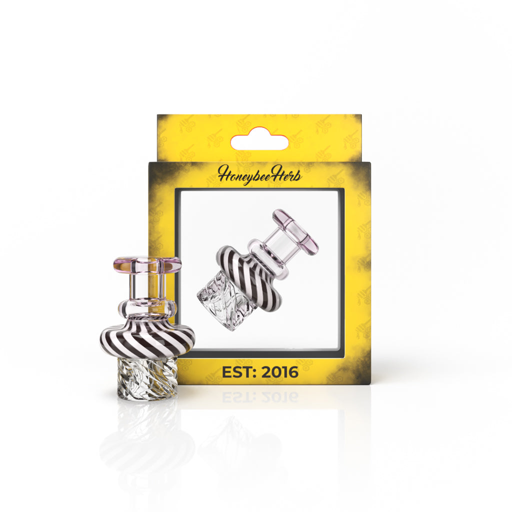 SWIRL TOP VORTEX CARB CAP - Discreet Smoker