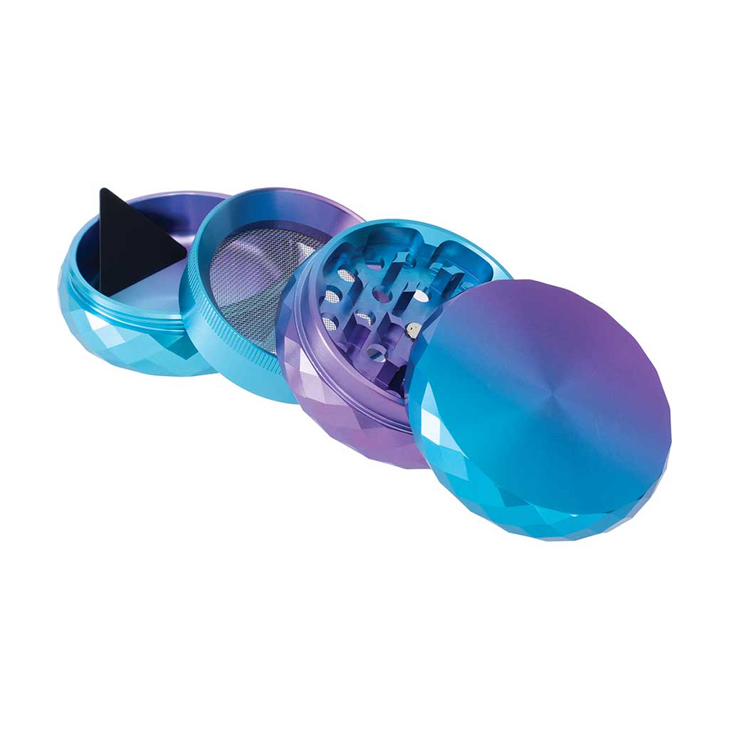 SPECTRUM DIAMOND PATTERN CUT GRINDER - Discreet Smoker