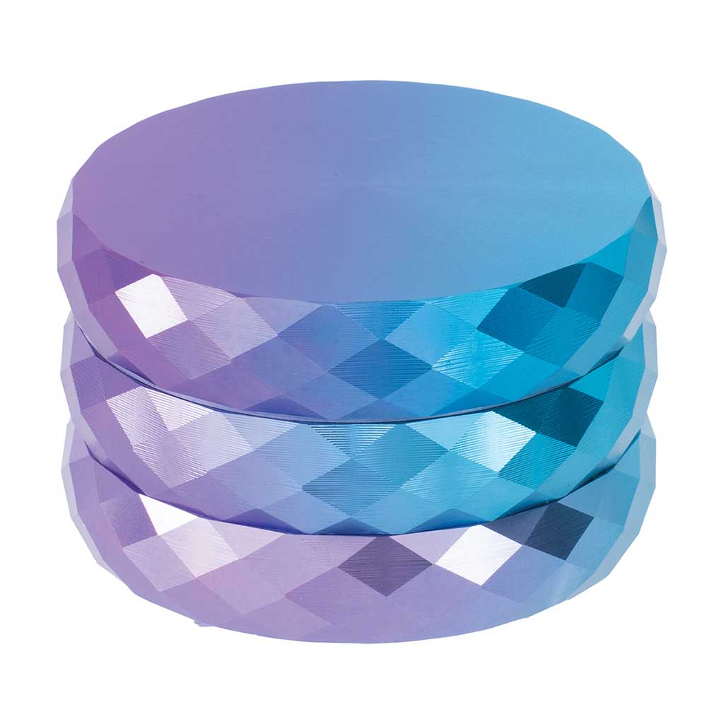 SPECTRUM DIAMOND PATTERN CUT GRINDER - Discreet Smoker