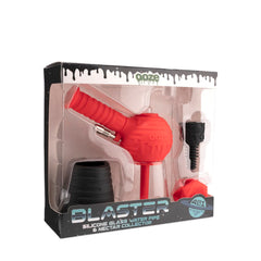 Ooze Blaster Silicone Glass 4-in-1 Hybrid Water Pipe and Dab Straw - Discreet Smoker