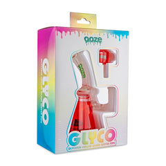 Ooze Glyco Bong Glycerin Chilled Glass Water Pipe - Discreet Smoker