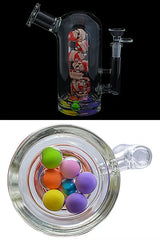 Fun Capsule Rig Glass Water Pipe - Discreet Smoker