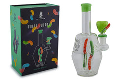 Space King Gummy Worms Water Pipe - Discreet Smoker