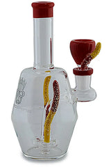 Space King Gummy Worms Water Pipe - Discreet Smoker