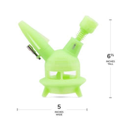 Ooze UFO Silicone Water Pipe - Discreet Smoker