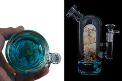 Fun Capsule Rig Glass Water Pipe - Discreet Smoker