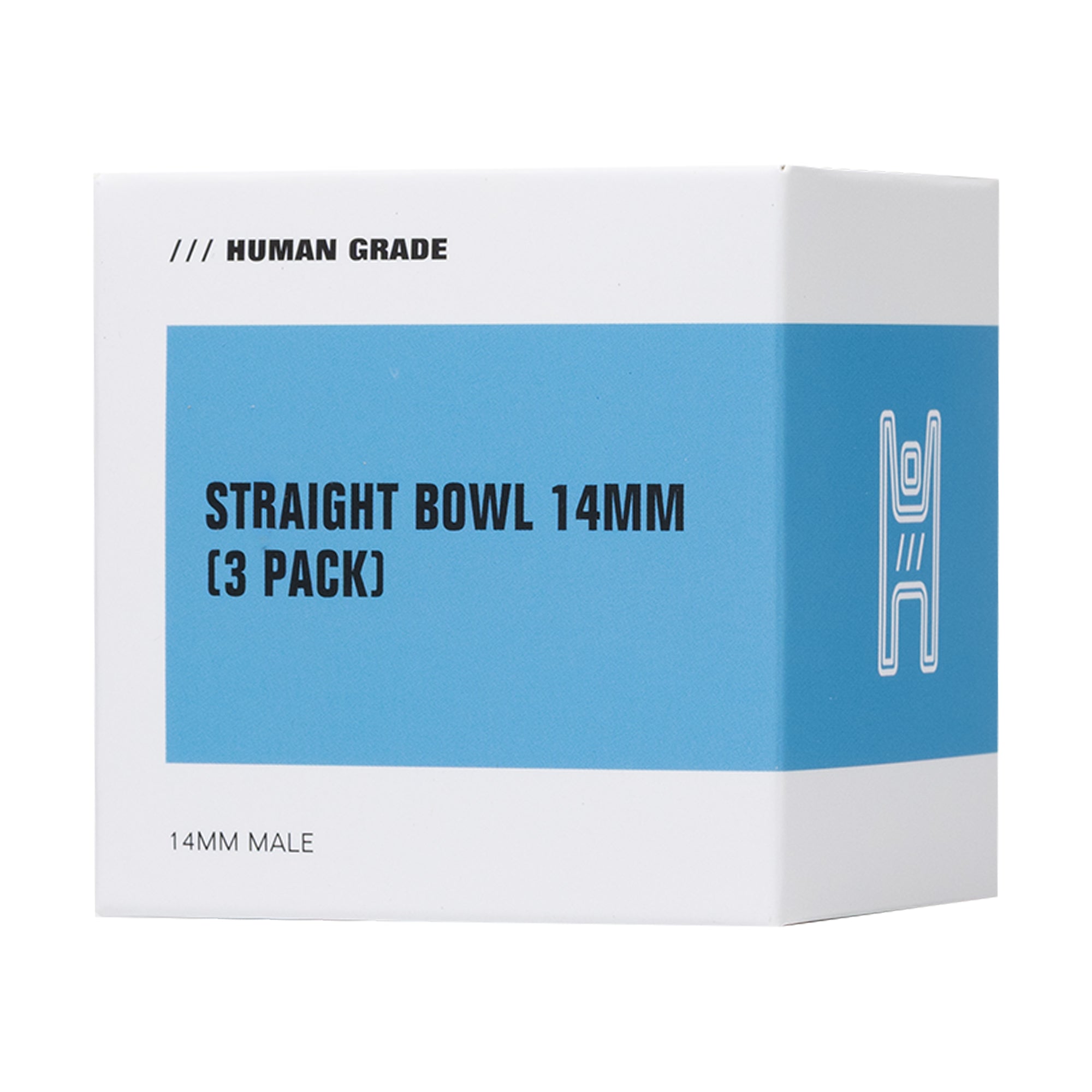 Human Grade Straight Bowl 1a - Discreet Smoker