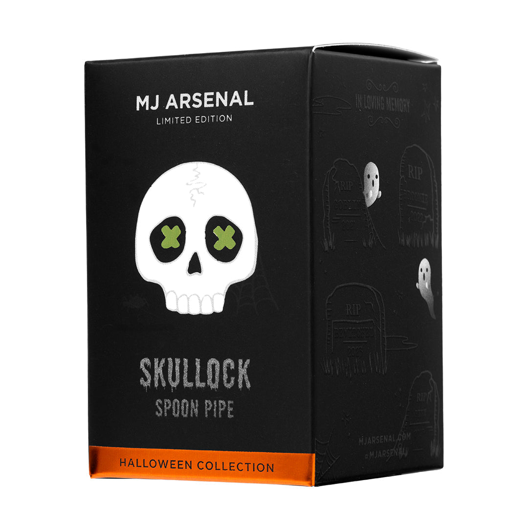 MJ Arsenal Skullock Hand Pipe Halloween - Discreet Smoker