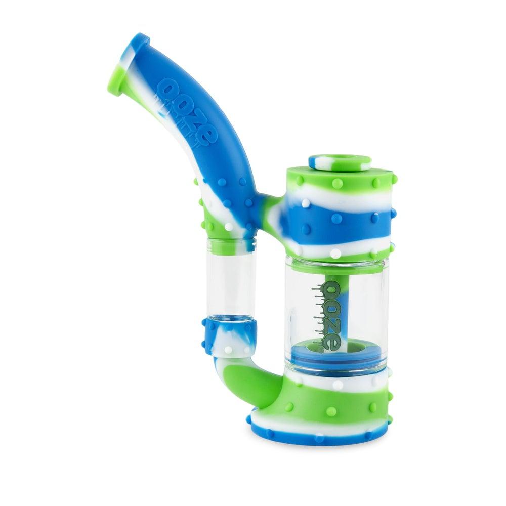 Ooze Stack Pipe Silicone Bubbler - Discreet Smoker