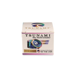 Tsunami Sunken Top 50mm 4-Piece Grinder - Discreet Smoker