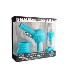 Ooze Blaster Silicone Glass 4-in-1 Hybrid Water Pipe and Dab Straw - Discreet Smoker