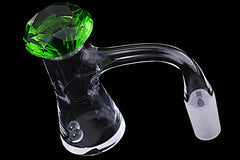 Space King Hourglass Diamond Banger Kit (Blue / Gray) - Discreet Smoker