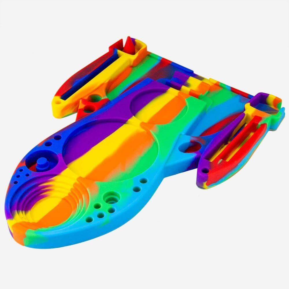 Color Silicone Dab Tray - Discreet Smoker