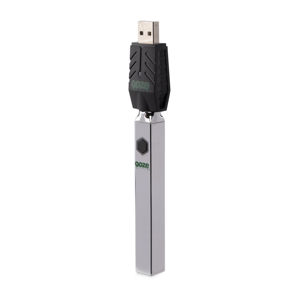 Ooze Quad 510 Thread 500 mAh Square Vape Pen Battery - Discreet Smoker
